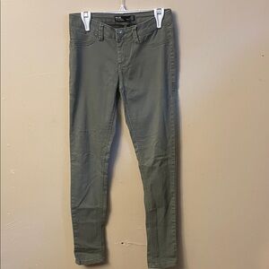 Olive Skinny Jeans for Women